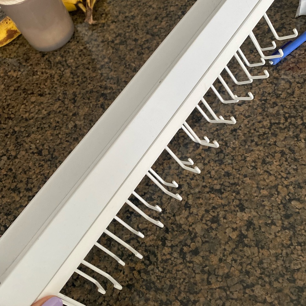 Elegant White Jewelry Organizer
